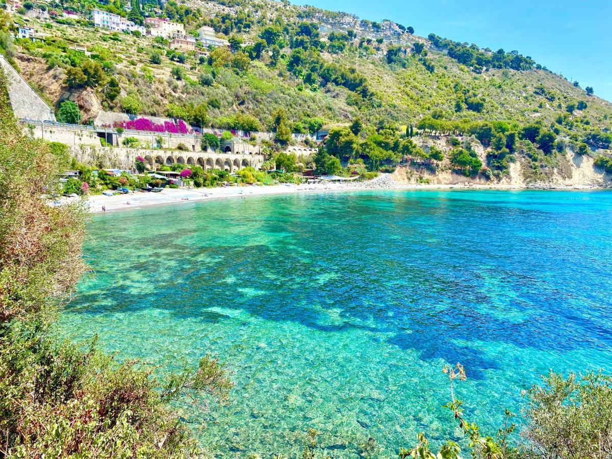 Kiss Of Sea - Balzi Rossi & Baia Beniamin Apartman Ventimiglia Kültér fotó
